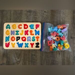 FAO Schwarz Colorful Alphabet Puzzle